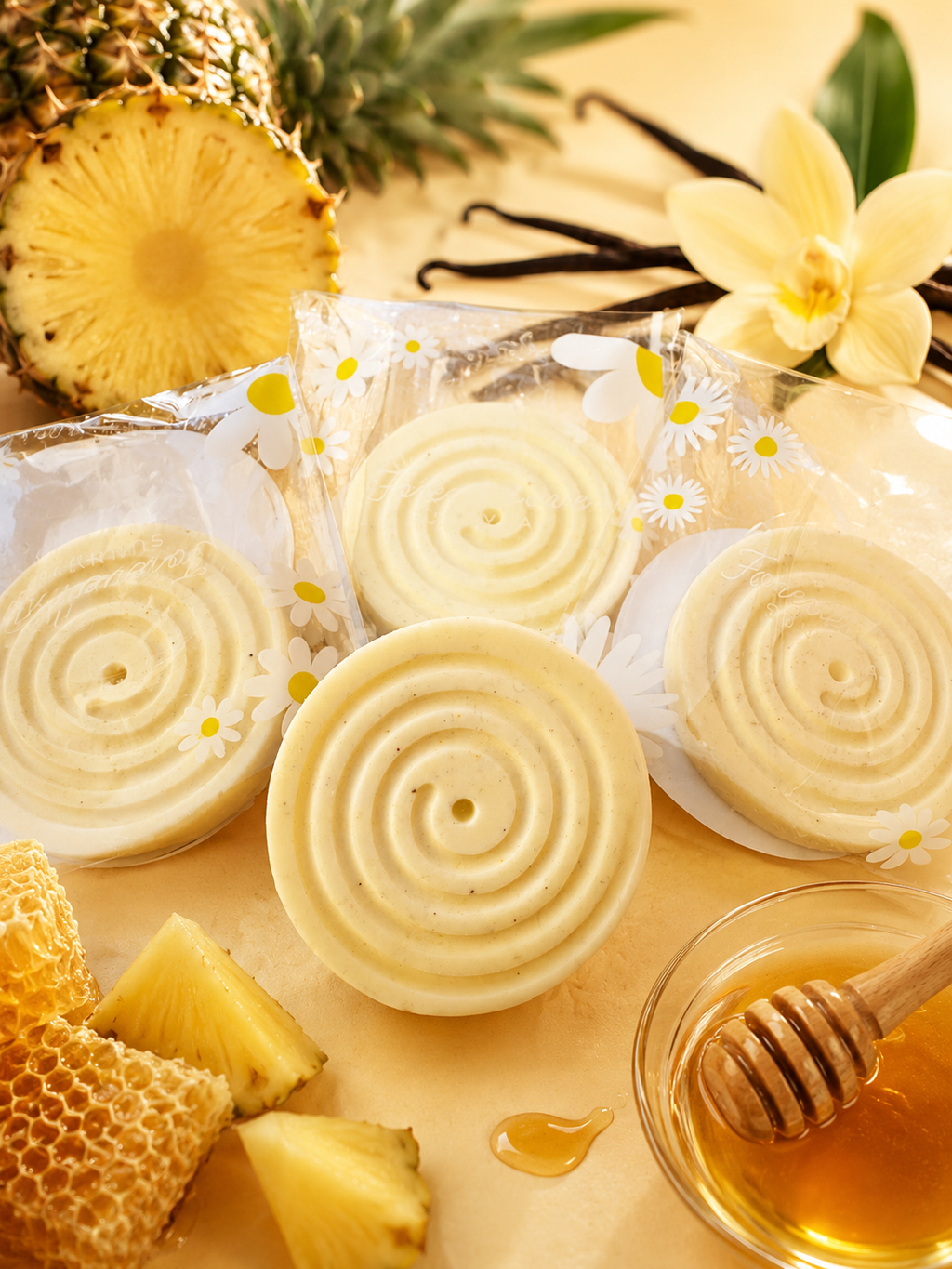 Fondant parfumé Ananas Vanille Miel