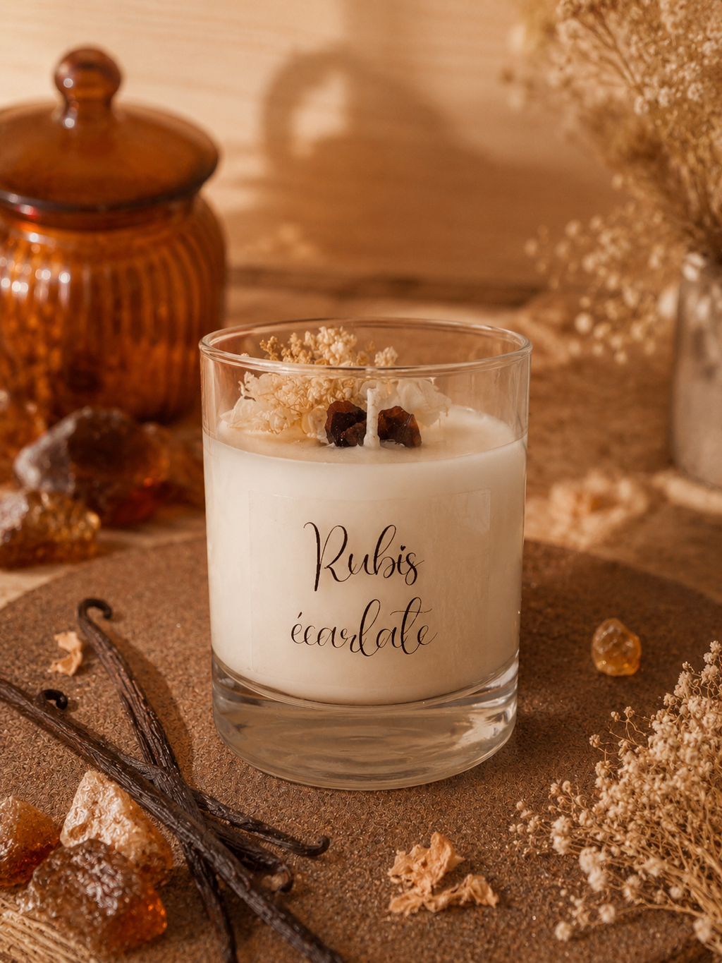 Bougie parfumée Rubis Écarlate