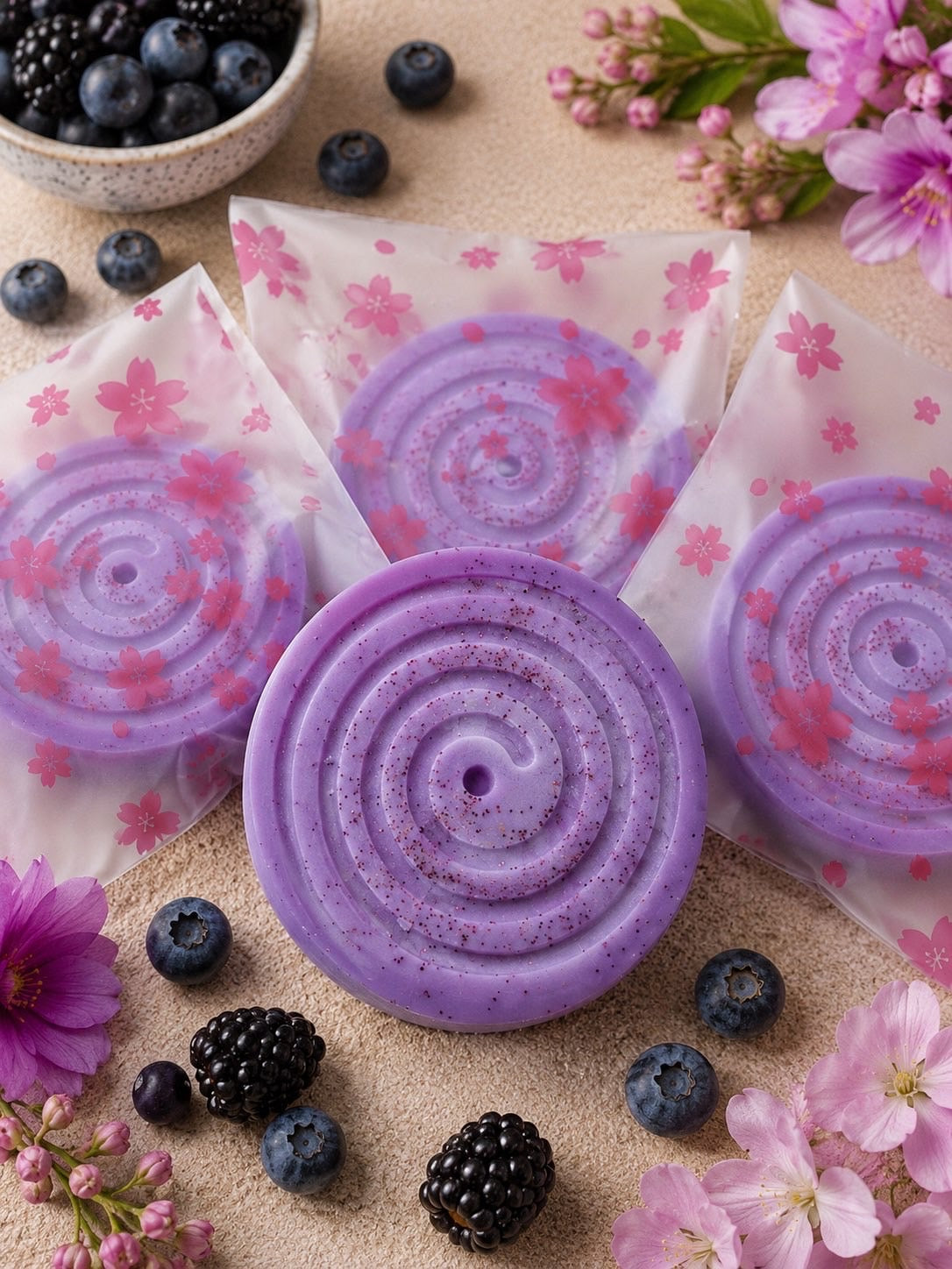 Fondant parfumé Mûre Myrtille